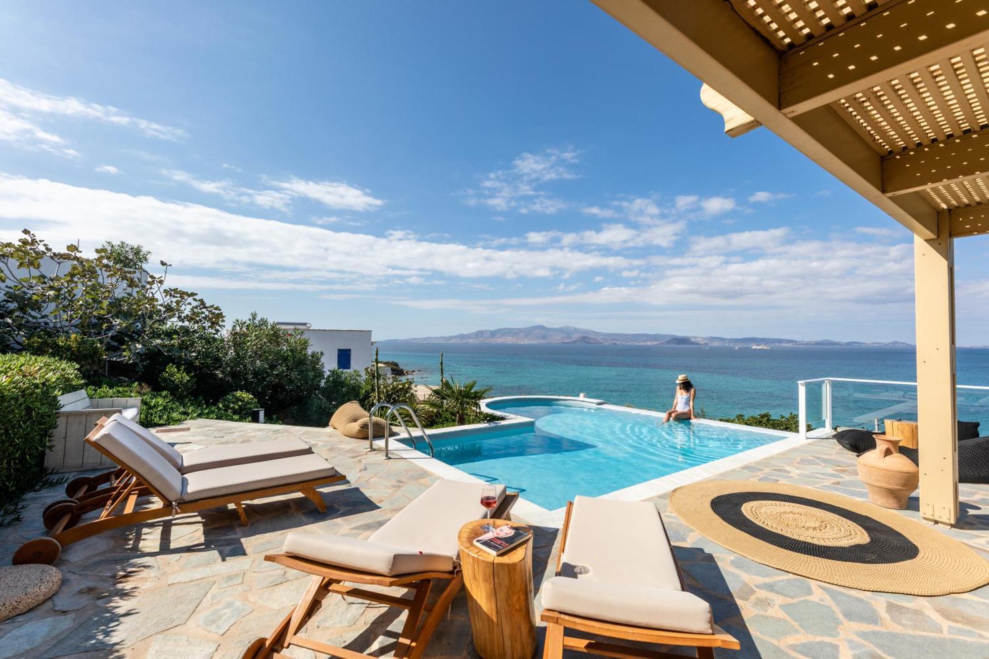 Villa Paradise In Naxos Pláka Quarto foto