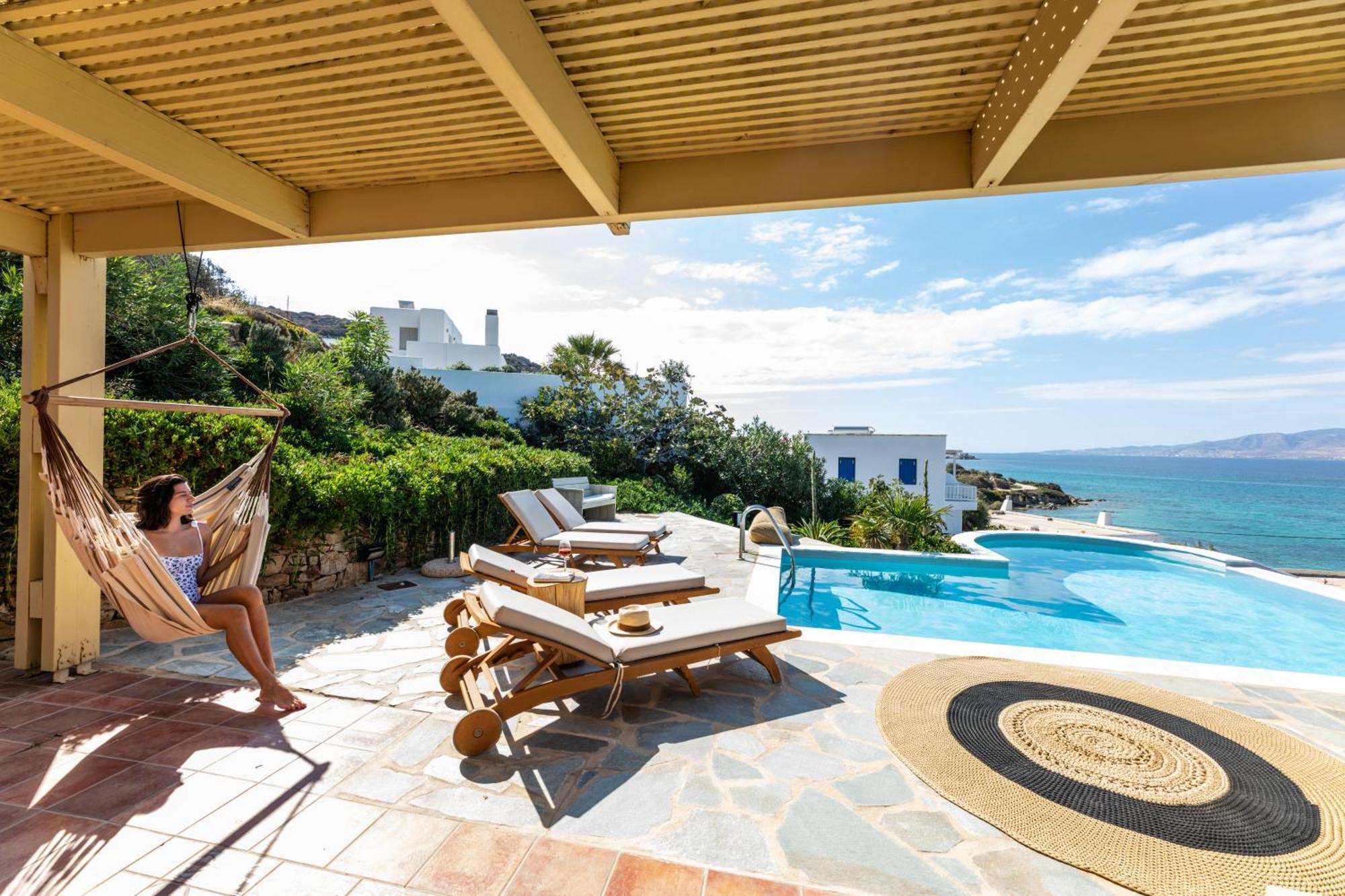 Villa Paradise In Naxos Pláka Quarto foto