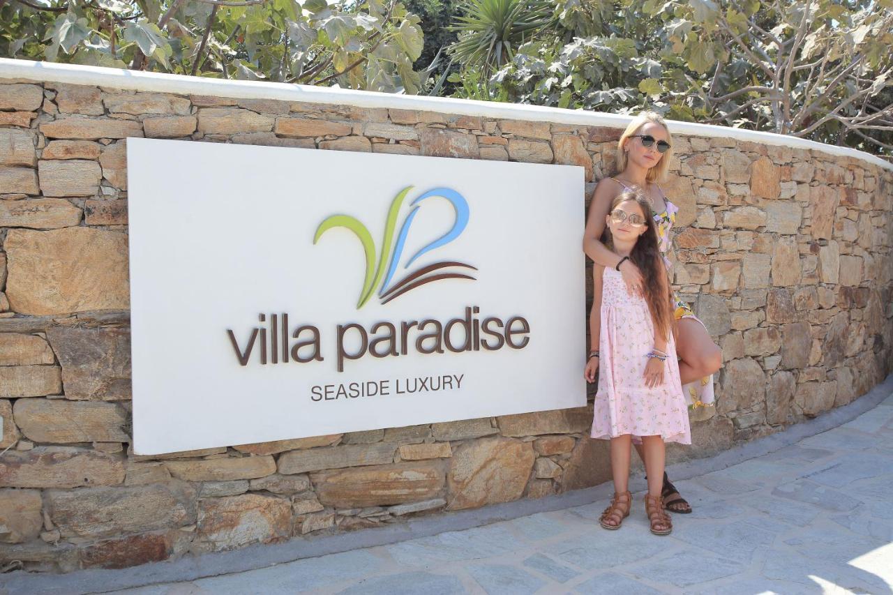 Villa Paradise In Naxos Pláka Exterior foto